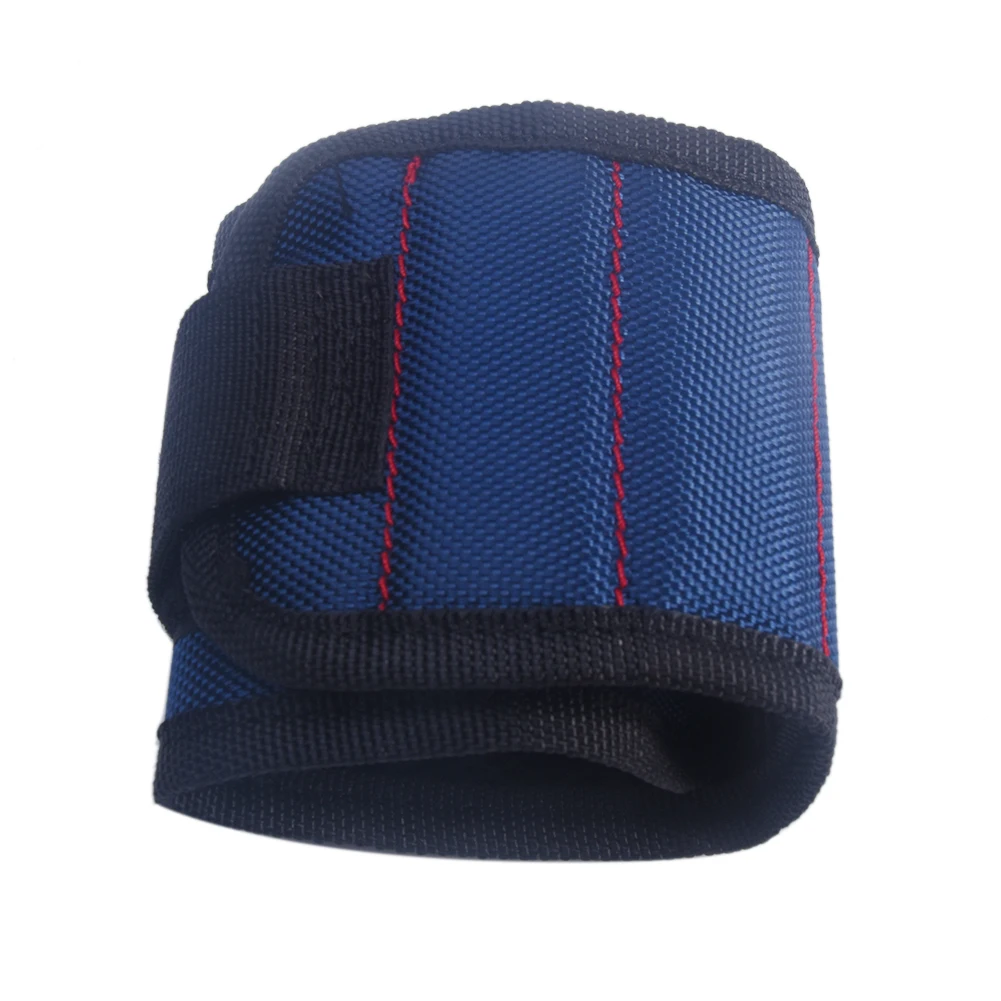 

Magnetic Wristband 380mm With Strong Magnets Oxford Cloth Pocket Tool Electrician Tools Bag For Holding Screws
