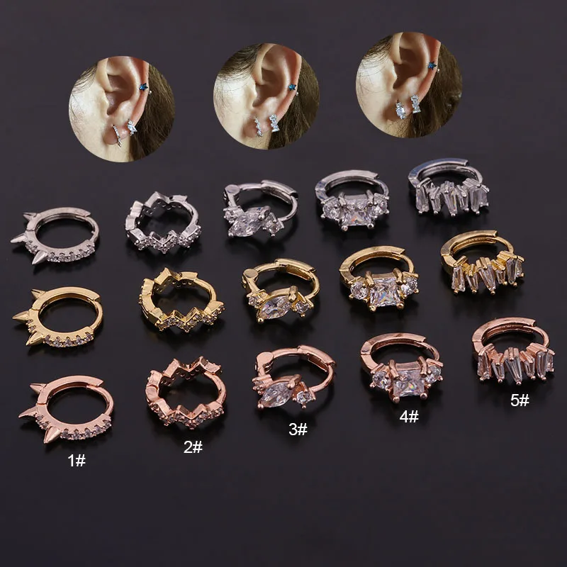 1PC CZ Cartilage Helix Nose Ring Piercing Earring Small Septum Piercing Nose Earrings Ear Piercing Jewelry
1PC CZ Cartilage Helix Nose Ring Piercing Earring Small Septum Piercing Nose Earrings Ear Piercing Jewelry