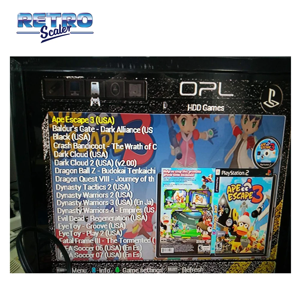 2.5" 2TB SATA Hard Disk Drives HDD with 400 PS2 Games Installed for PS2 Game Console
2.5" 2TB SATA Hard Disk Drives HDD with 400 PS2 Games Installed for PS2 Game Console