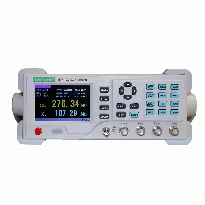 Desktop digital multimeter inductance capacitor resistor test LCR digital bridge tester 3.5 inch LCD display USB RS232 cable
Desktop digital multimeter inductance capacitor resistor test LCR digital bridge tester 3.5 inch LCD display USB RS232 cable