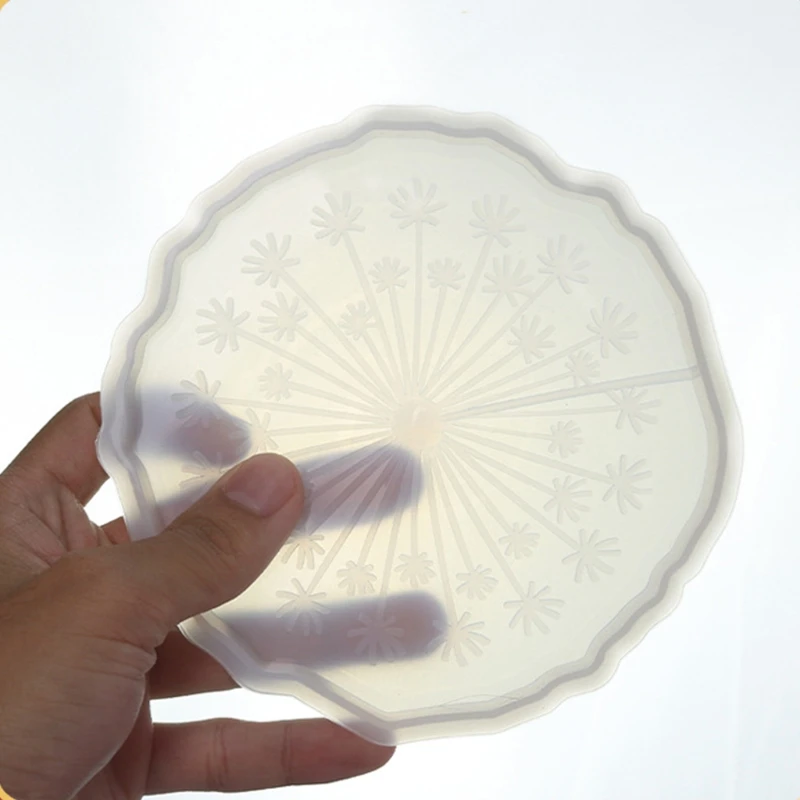1Set Dandelion Coaster Crystal Epoxy Resin Mold Tray Plate Cup Mat Pad Silicone Mould DIY Craft Decorations Casting Tool
1Set Dandelion Coaster Crystal Epoxy Resin Mold Tray Plate Cup Mat Pad Silicone Mould DIY Craft Decorations Casting Tool
