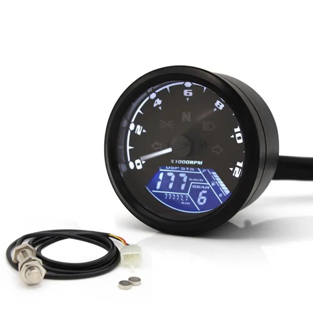 Modified Gauge LED Oil Meter LCD Screen Speedometer Tachometer Odometer for 12V Motorcycles спидометр для мотоцикла тахометр
Modified Gauge LED Oil Meter LCD Screen Speedometer Tachometer Odometer for 12V Motorcycles спидометр для мотоцикла тахометр