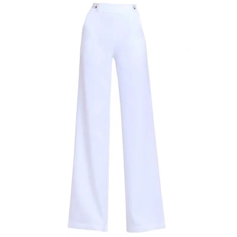 Casual Loose White Wide Leg Pants Women High Wasit Elegant Korean Style Trousers Plus Size Woman Pants Pantalon Femme
Casual Loose White Wide Leg Pants Women High Wasit Elegant Korean Style Trousers Plus Size Woman Pants Pantalon Femme