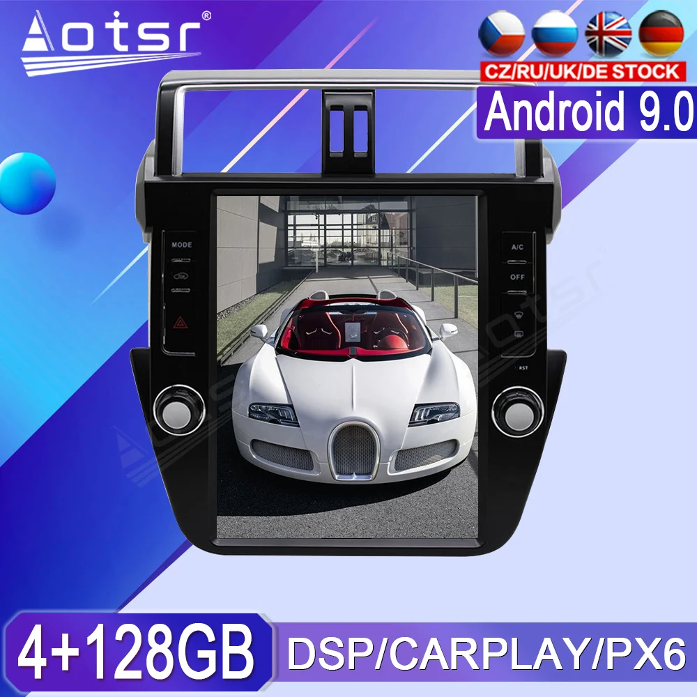 128G Android Radio Tape Recorder For Toyota Land Cruiser Prado 150 2014 - 2018 Car Multimedia Player Stereo Head Unit PX6 Tesla
128G Android Radio Tape Recorder For Toyota Land Cruiser Prado 150 2014 - 2018 Car Multimedia Player Stereo Head Unit PX6 Tesla