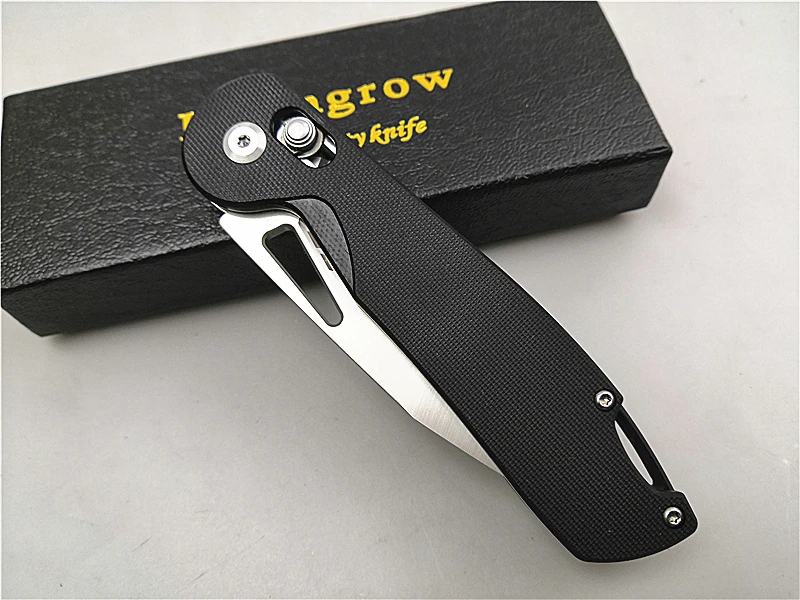 Eafengrow EF950 D2 Folding Knife Axis System G10 Handle D2 Pocket Utility Outdoor Camping Hunting Survival Knife Tool
Eafengrow EF950 D2 Folding Knife Axis System G10 Handle D2 Pocket Utility Outdoor Camping Hunting Survival Knife Tool