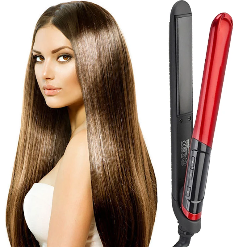 Hair Straightener Flat Iron Hair Steam Hair Straightener Heating Wide Plate Straightening Irons
Hair Straightener Flat Iron Hair Steam Hair Straightener Heating Wide Plate Straightening Irons
