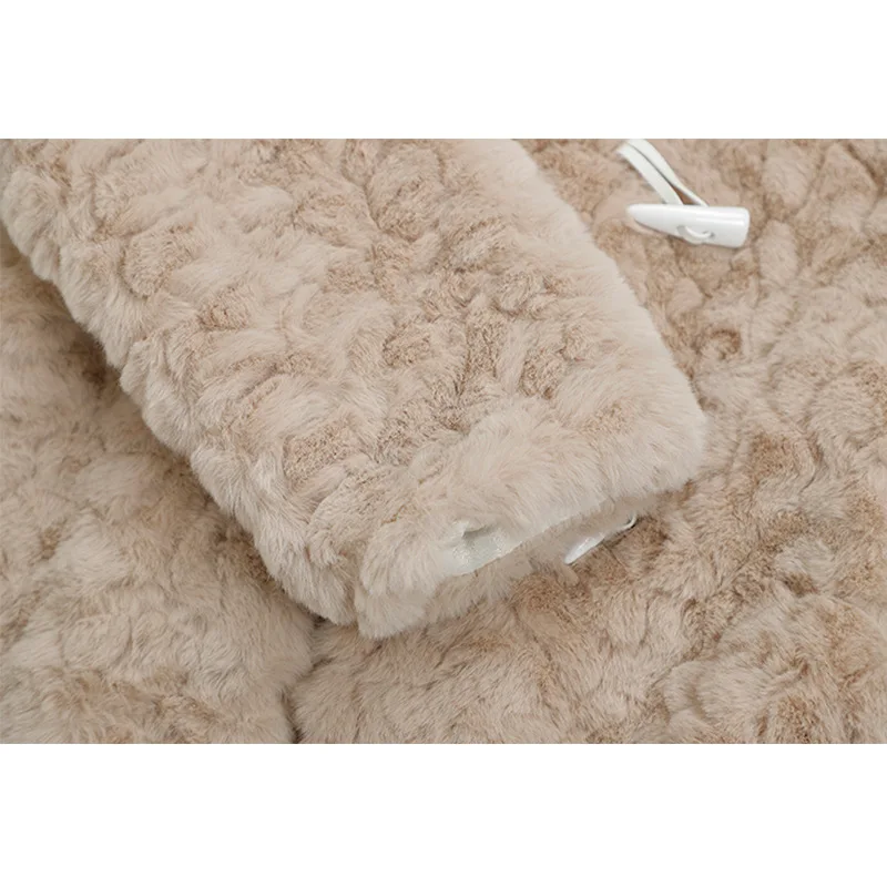 Women Autumn Winter Solid Color Sweet Lamb Wool Coat Female Loose Casual Fashion Fur Leather Ladies Warm Elegant Outerwear ML760
Women Autumn Winter Solid Color Sweet Lamb Wool Coat Female Loose Casual Fashion Fur Leather Ladies Warm Elegant Outerwear ML760