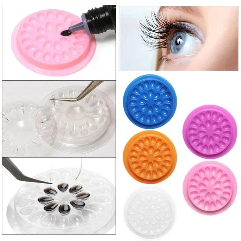 10pcs Colorful Eyelash Glue Holder Gasket With Flower Tray Base Grafting Solid Color False Eyelash Extension Beauty Tools
10pcs Colorful Eyelash Glue Holder Gasket With Flower Tray Base Grafting Solid Color False Eyelash Extension Beauty Tools