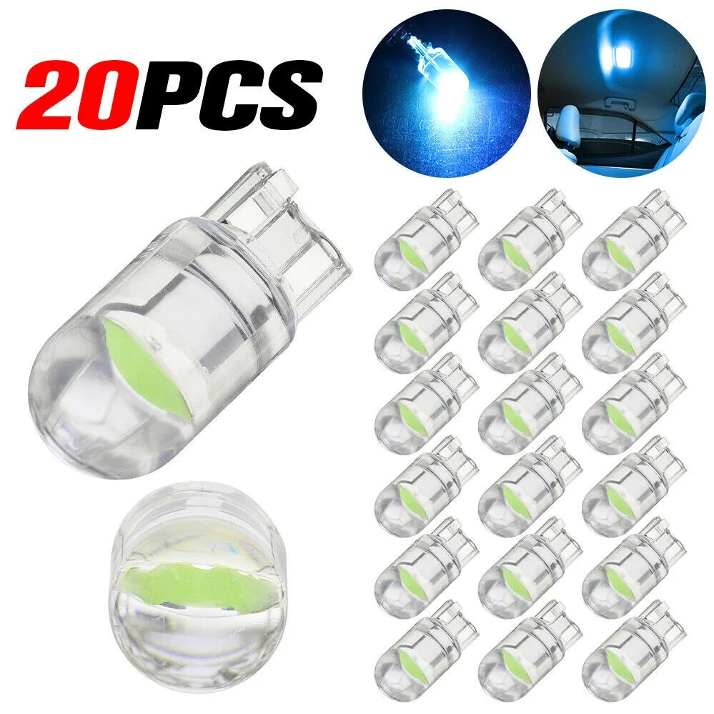 DC 12V 20x T10 светодиодный COB Ice Blue W5W салона Карта купольный светильник лампы для чтения 168 194 оптовая продажа
DC 12V 20x T10 светодиодный COB Ice Blue W5W салона Карта купольный светильник лампы для чтения 168 194 оптовая продажа