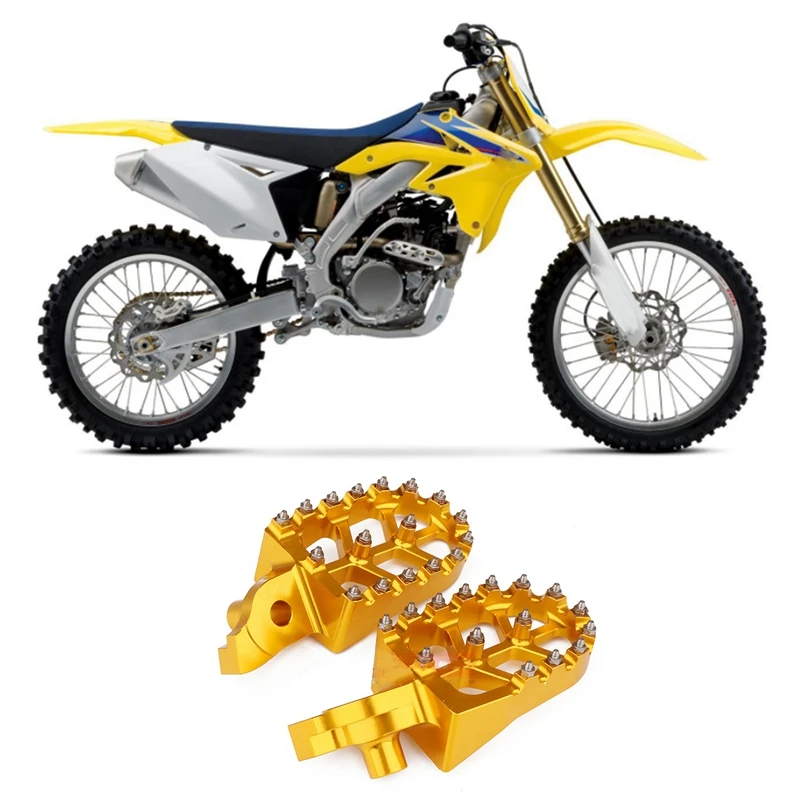 Motorcycle CNC Foot Pegs Pedals Rests Footpegs for Suzuki RMZ 250 2007-2009 RMZ 450 2005-2007
Motorcycle CNC Foot Pegs Pedals Rests Footpegs for Suzuki RMZ 250 2007-2009 RMZ 450 2005-2007