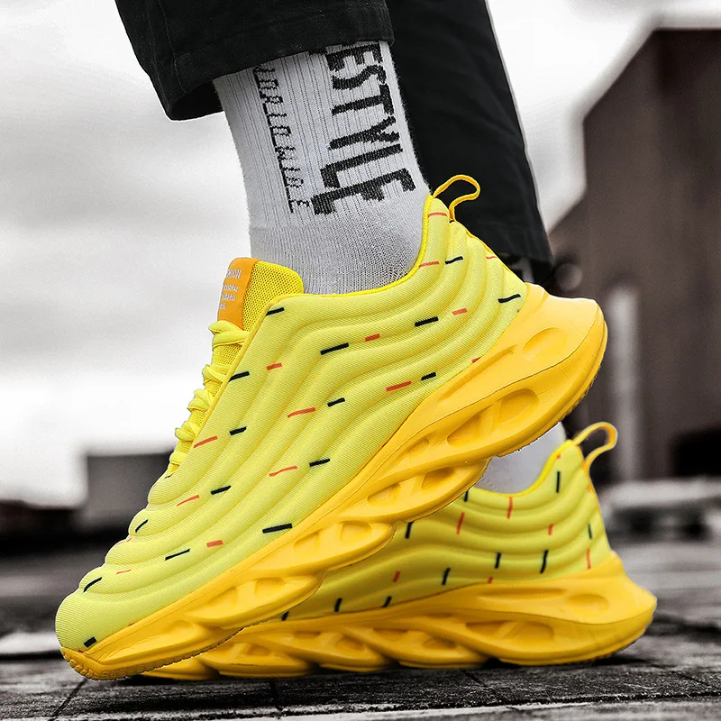 New Big Size Men Fashion Sneakers Summer Street Trend Air Knit Breathable Lightweight Casual Sport Running Shoes Trainers
New Big Size Men Fashion Sneakers Summer Street Trend Air Knit Breathable Lightweight Casual Sport Running Shoes Trainers