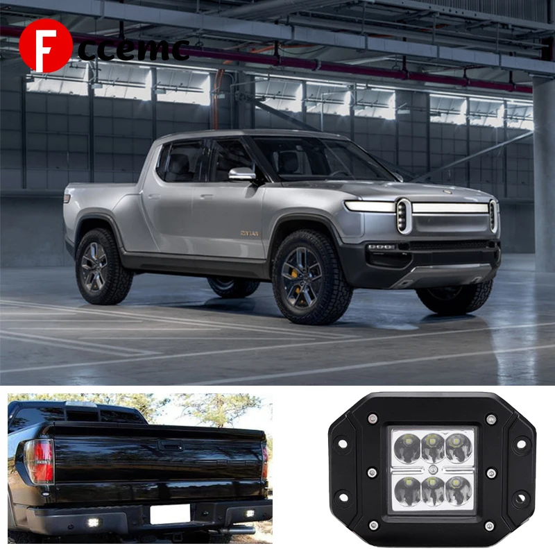 Fccemc 2pcs 18W Square Led Work Light Flush Mount 12V 24V Waterproof 6LEDS Bumper Lamp Fog Off-Road Truck 4WD Working Lighting
Fccemc 2pcs 18W Square Led Work Light Flush Mount 12V 24V Waterproof 6LEDS Bumper Lamp Fog Off-Road Truck 4WD Working Lighting