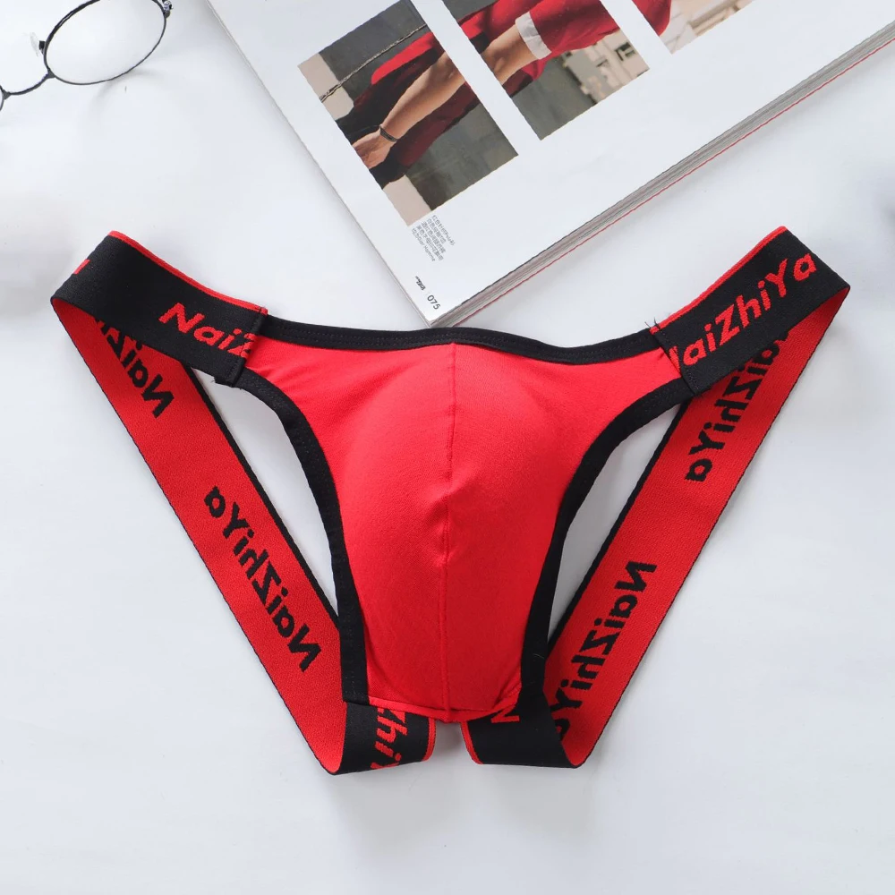 Men's Sexy Briefs Thongs Low Rise U Convex Underwear Underpants Breathable Buttocks Hollow Thong Elastic Bandage Panties
Men's Sexy Briefs Thongs Low Rise U Convex Underwear Underpants Breathable Buttocks Hollow Thong Elastic Bandage Panties
