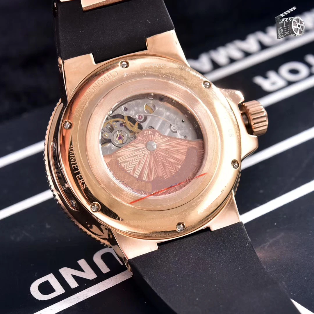 Classic New Men Automatic Mechanical Watches Black Blue Rubber Sport Rose Gold Stainless Steel Watch Calendar Limited AAA+
Classic New Men Automatic Mechanical Watches Black Blue Rubber Sport Rose Gold Stainless Steel Watch Calendar Limited AAA+