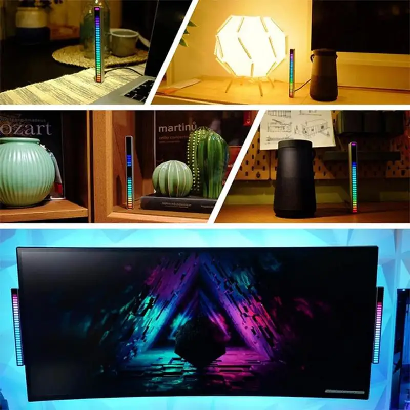 Car Music Rhythm Light Steam Sound Control Atmosphere Colorful Bedroom Rhythm Ambient 32 Bulb Beat Lamp Office Level Home Z3P5
Car Music Rhythm Light Steam Sound Control Atmosphere Colorful Bedroom Rhythm Ambient 32 Bulb Beat Lamp Office Level Home Z3P5