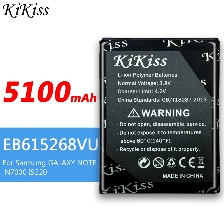 Внутренний аккумулятор EB615268VU Для Samsung Galaxy Note1 Note 1 i9220 N7000 E160K E160S | Мобильные