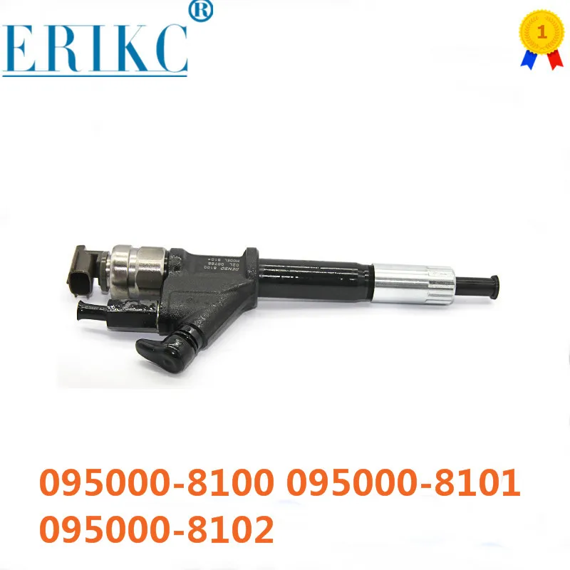 ERIKC Форсунка общей топливной системы 095000-8100 VG1096080010, запасные части для дизельного двигателя, инжектор в сборе 0950008100 8100 для грузовика Denso HOWO
ERIKC Форсунка общей топливной системы 095000-8100 VG1096080010, запасные части для дизельного двигателя, инжектор в сборе 0950008100 8100 для грузовика Denso HOWO