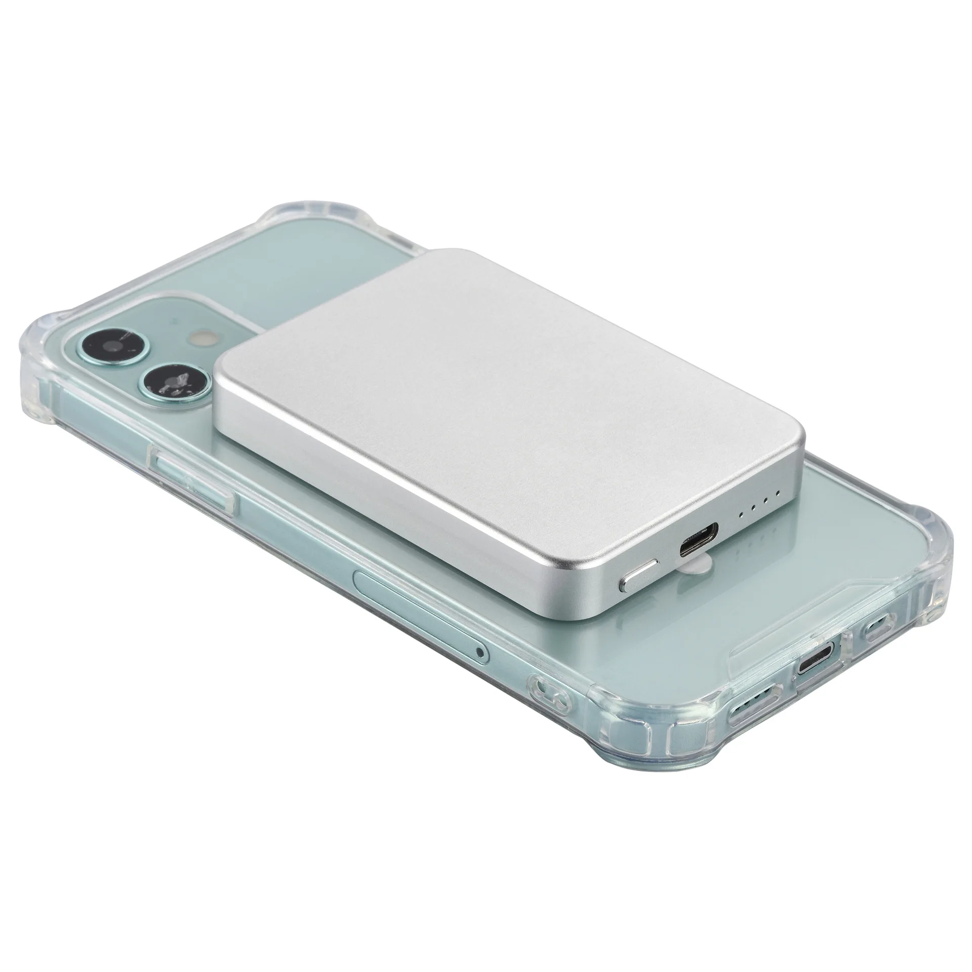 For MagSafe power bank wireless magnetization mobile power supply for iPhone 12 Pro Max Mini Huawei Xiaomi wireless charger
For MagSafe power bank wireless magnetization mobile power supply for iPhone 12 Pro Max Mini Huawei Xiaomi wireless charger