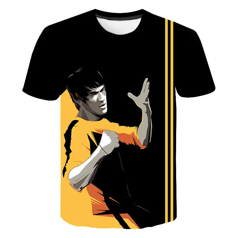 New Effort Martial Arts Bruce Lee 3D Print T Shirt Men Women Fashion Summer Casual O-Neck Short Sleeve Hip Hop Streetwear Tops
New Effort Martial Arts Bruce Lee 3D Print T Shirt Men Women Fashion Summer Casual O-Neck Short Sleeve Hip Hop Streetwear Tops