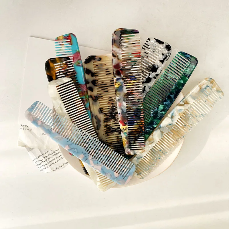 Простота искусственная креативная Антистатическая расческа мраморная расческа для волос ацетатная расческа для волос для девушек
Простота искусственная креативная Антистатическая расческа мраморная расческа для волос ацетатная расческа для волос для девушек