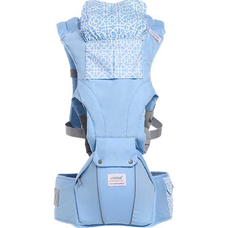Ainuo Mi Multi-functional Cotton Baby Carrier Shoulder Four Seasons General Newborn Children's Waist Stool Holding Belt | Мать и