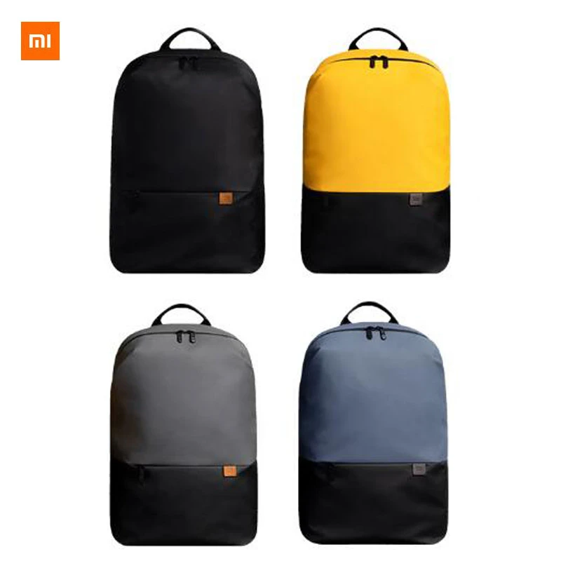 Новейший Простой повседневный рюкзак Xiaomi 20L большой объем 450g супер легкий