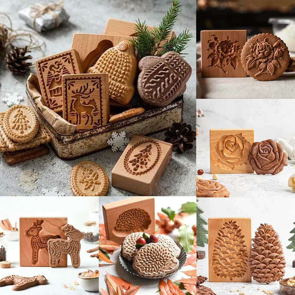2022 New Wooden Kitchen Baking Molds Cookie Mould Cutter DIY Scented Candle Handmade Soap Chocolate Fondant Making Accessories
2022 New Wooden Kitchen Baking Molds Cookie Mould Cutter DIY Scented Candle Handmade Soap Chocolate Fondant Making Accessories