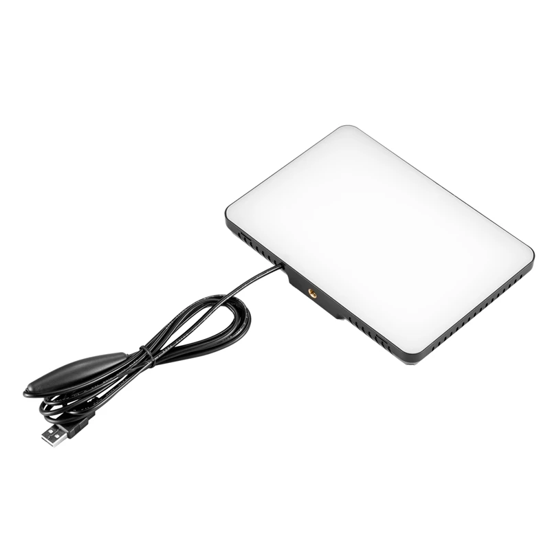 3200K-5600K USB LED Video Light with RGB Color Filters for Studio Video Conference Photography Filled Light T132
3200K-5600K USB LED Video Light with RGB Color Filters for Studio Video Conference Photography Filled Light T132