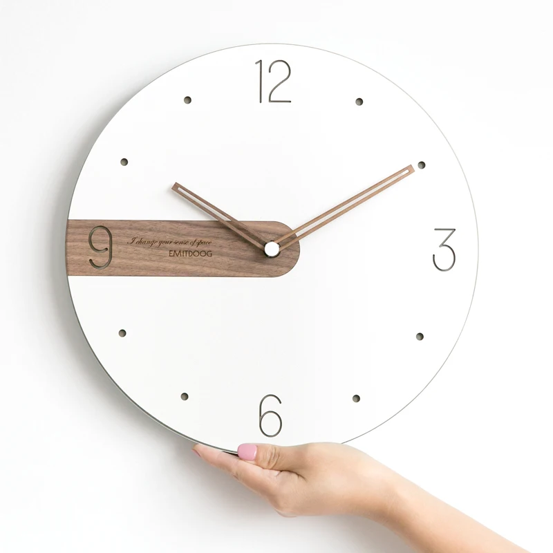 Creative Europe Black Walnut Art Home Home Decor Round Hanging Clocks 12 Inches Pointer Wall Clock Living Room Study
Creative Europe Black Walnut Art Home Home Decor Round Hanging Clocks 12 Inches Pointer Wall Clock Living Room Study
