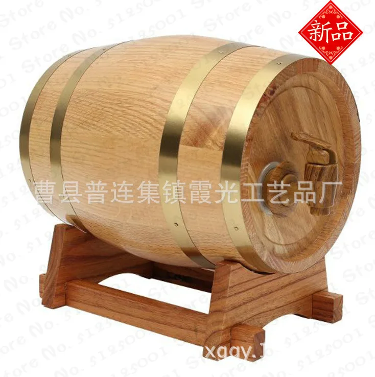 3L Wood Barrel Retro Striped Black Wine Brandy Whisky Barrel Oak Red Wine Bucket Container with Faucet Wine Making Accessories
3L Wood Barrel Retro Striped Black Wine Brandy Whisky Barrel Oak Red Wine Bucket Container with Faucet Wine Making Accessories
