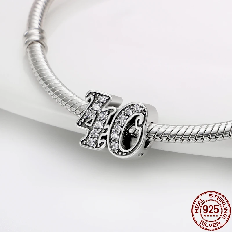 2021 модные арабские оригинальные шармы-бусины Pandora 40 подходит для