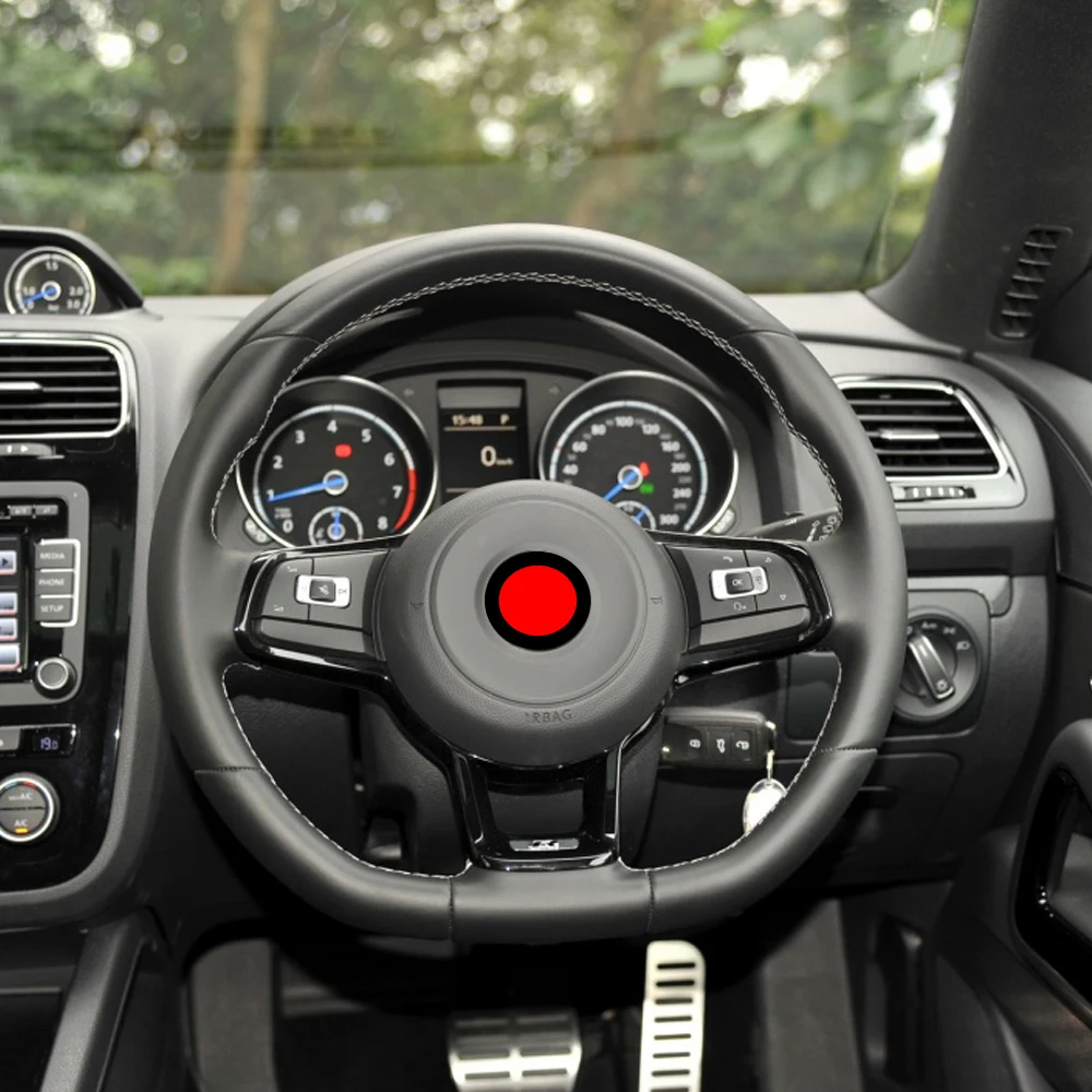 For VW Golf 7 GTI R Sport for Lamando for Sagitar for Scirocco 2015-2016 Driver Cover steering wheel horn cover Professional
For VW Golf 7 GTI R Sport for Lamando for Sagitar for Scirocco 2015-2016 Driver Cover steering wheel horn cover Professional