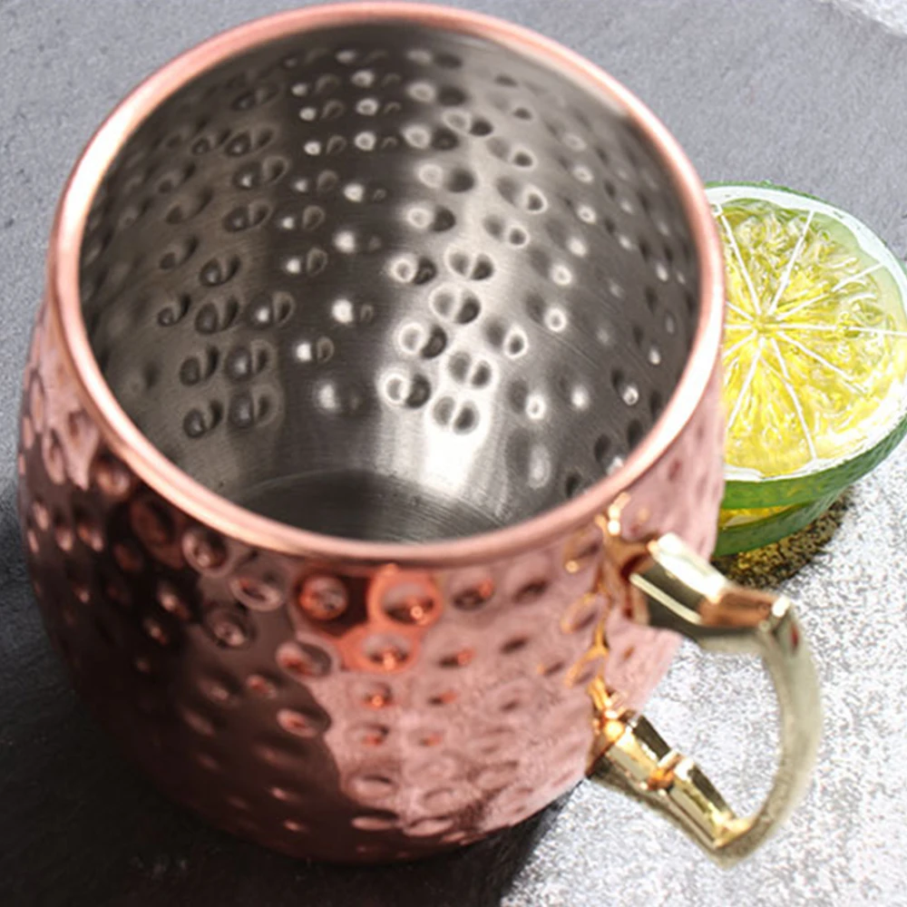 Cup Copper Mugs Metal Mug Cup Stainless Steel 550ml Practical Moscow Mule Durable Beer Wine Coffee Cup Bar Tools
Cup Copper Mugs Metal Mug Cup Stainless Steel 550ml Practical Moscow Mule Durable Beer Wine Coffee Cup Bar Tools