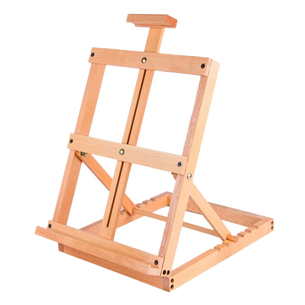 Table Easel Adjustable Solid Beech Wood Tabletop Easel Artist Easel for Canvas
Table Easel Adjustable Solid Beech Wood Tabletop Easel Artist Easel for Canvas