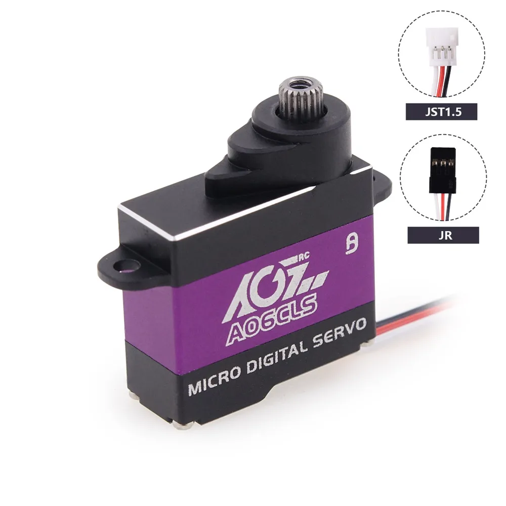 AGF A06CLS All Metal 6g Servo Gear 0.066s High Speed 2.2KG High Torque Mini RC Car Parts
AGF A06CLS All Metal 6g Servo Gear 0.066s High Speed 2.2KG High Torque Mini RC Car Parts