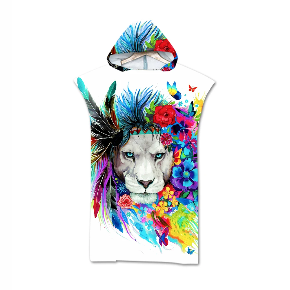 3D Animal Hooded Beach Towels Swimming Shower Towel Adult Bath Towel Cartoon Wearable Towel Wrap Dress Microfiber
3D Animal Hooded Beach Towels Swimming Shower Towel Adult Bath Towel Cartoon Wearable Towel Wrap Dress Microfiber