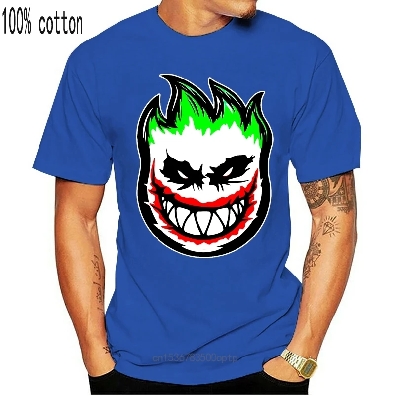 New Spitfire Heath Ledger Joker Horror Bighead Graphic Tee Mens T-shirt Round Neck Short Sleeve Tops Summer Fashion
New Spitfire Heath Ledger Joker Horror Bighead Graphic Tee Mens T-shirt Round Neck Short Sleeve Tops Summer Fashion