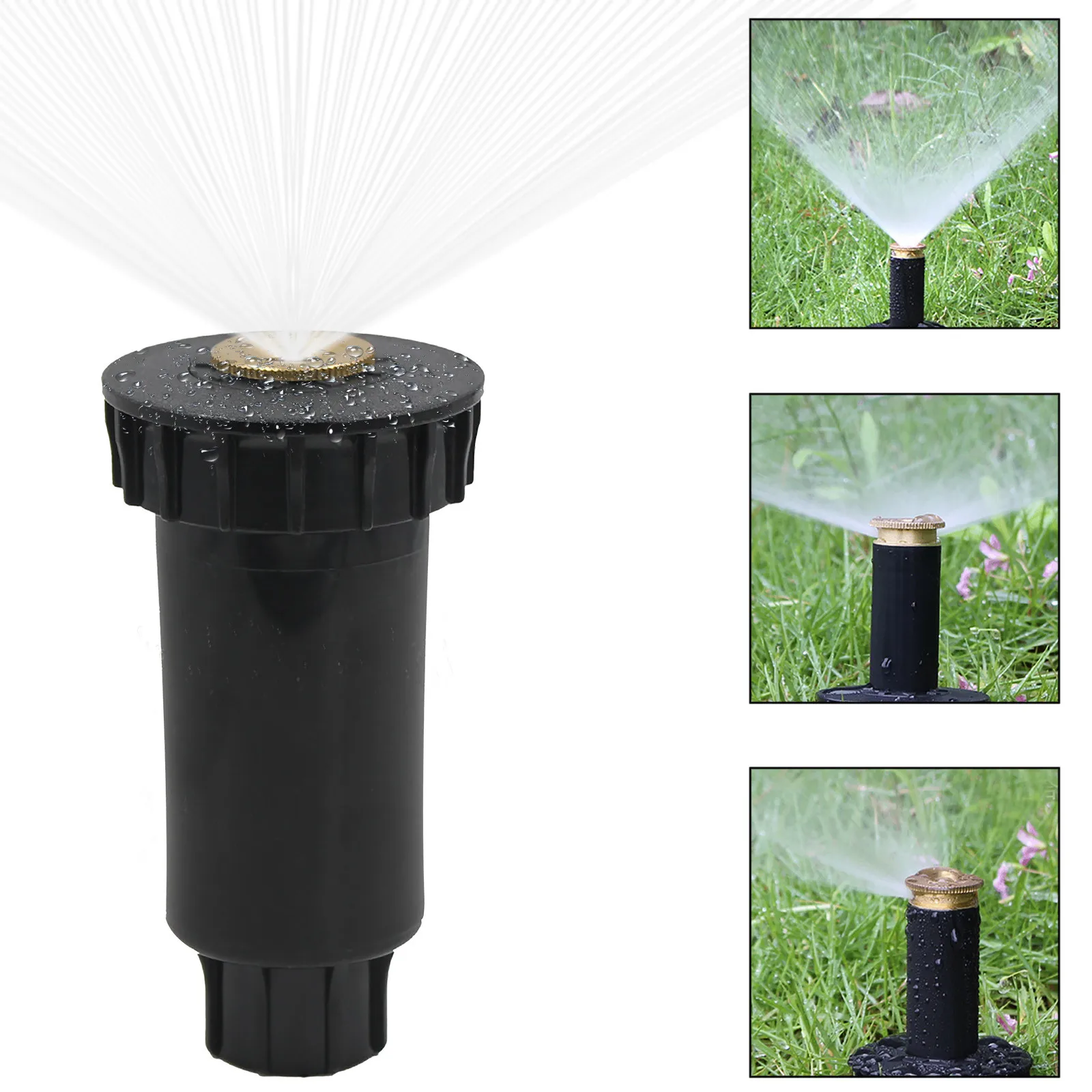 Pure Copper Buried Spray Automatic Pop-up Telescopic Lawn Buried Nozzle Gardening Irrigation Tools Garden Sprinklers
Pure Copper Buried Spray Automatic Pop-up Telescopic Lawn Buried Nozzle Gardening Irrigation Tools Garden Sprinklers