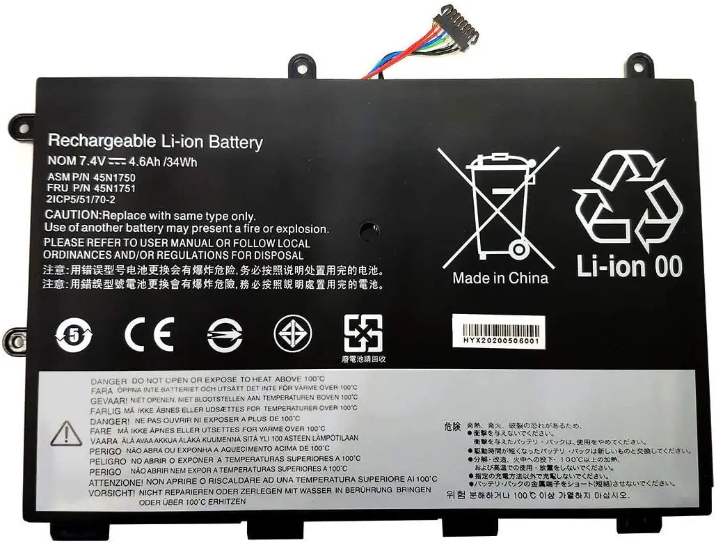 Free Shipping Lenovo Original ThinkPad Yoga 11E 45N1750 45N1748 45N1749 SB10J79001 20D9A008CD 7.4V 34WH Laptop Battery
Free Shipping Lenovo Original ThinkPad Yoga 11E 45N1750 45N1748 45N1749 SB10J79001 20D9A008CD 7.4V 34WH Laptop Battery