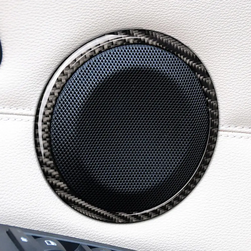 Car Styling Carbon Fiber Car door Speaker Decorative Circle Sticker Loudspeaker Trim For BMW E90 320i 325i E84 X1 Accessories
Car Styling Carbon Fiber Car door Speaker Decorative Circle Sticker Loudspeaker Trim For BMW E90 320i 325i E84 X1 Accessories