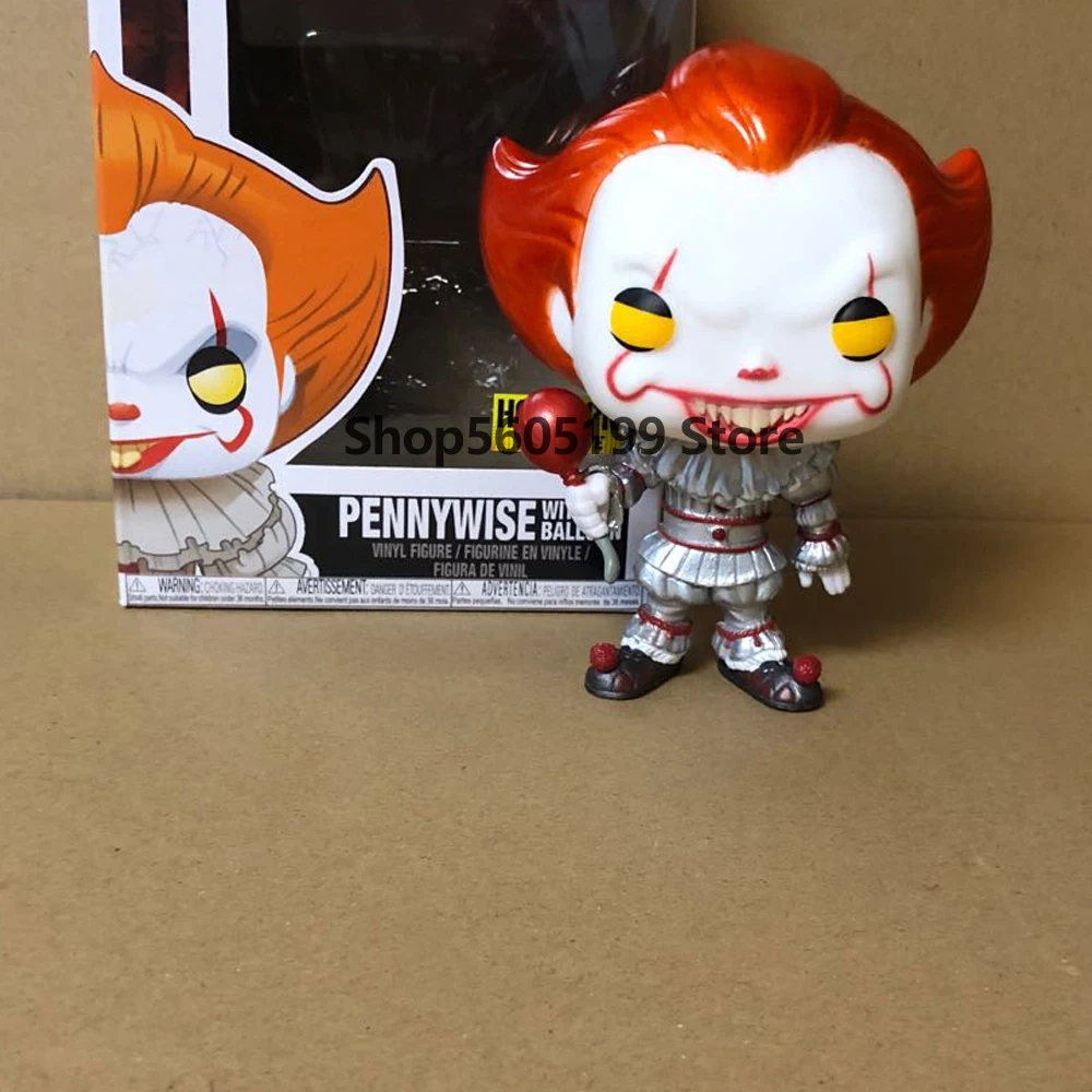 IT pennywise 475 Metallic with box POP Vinyl Action Figures Collection Model Toys for Children Birthday gift
IT pennywise 475 Metallic with box POP Vinyl Action Figures Collection Model Toys for Children Birthday gift