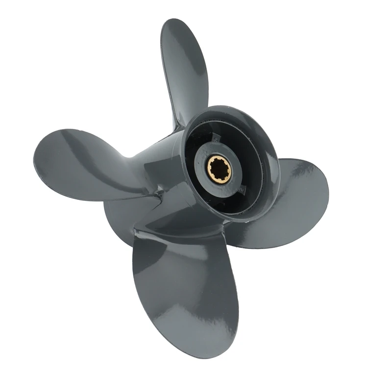 Outboard Propeller for Honda 8Hp 9.9Hp 10Hp 15Hp 9 1/4X10 Boat Motor 4 Blade Aluminum Screw 8 Spline Marine Engine Part
Outboard Propeller for Honda 8Hp 9.9Hp 10Hp 15Hp 9 1/4X10 Boat Motor 4 Blade Aluminum Screw 8 Spline Marine Engine Part
