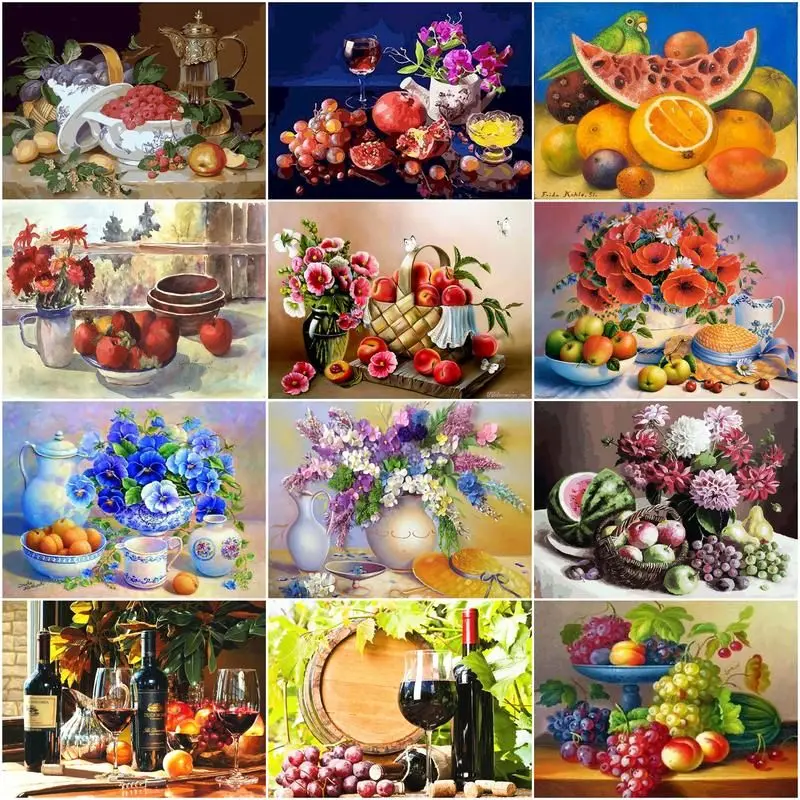GATYZTORY Frameless Grape Fruit DIY For Adult Decor For Home Oil Painting By Numbers Flowers Gift For Home Decor Arts 40x50cm
GATYZTORY Frameless Grape Fruit DIY For Adult Decor For Home Oil Painting By Numbers Flowers Gift For Home Decor Arts 40x50cm