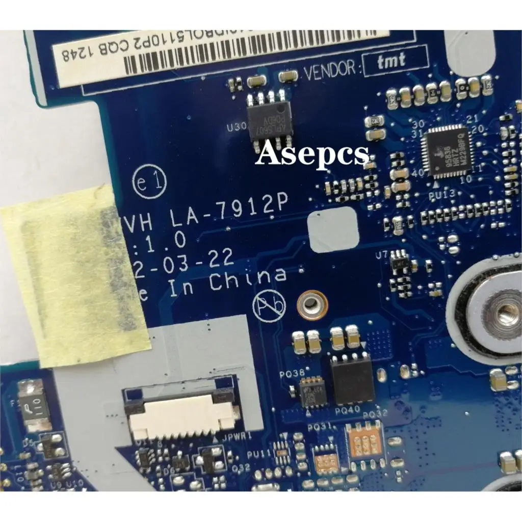 Q5WV1 LA-7912P laptop motherboard For Acer V3-571 for Gateway NV56R E1-571 HM77 HD4000 NBC0A11001 Support i5 i3 i7 cpu
Q5WV1 LA-7912P laptop motherboard For Acer V3-571 for Gateway NV56R E1-571 HM77 HD4000 NBC0A11001 Support i5 i3 i7 cpu