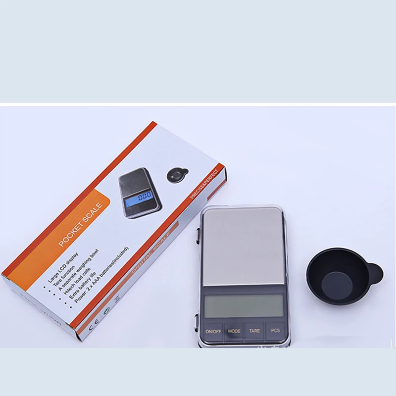 100g/200g/300g/500g*0.01g 1kg*0.1g Digital Pocket Scale Precision Jewelery scale Gram Weight for Kitchen Jewelry Drug weight
100g/200g/300g/500g*0.01g 1kg*0.1g Digital Pocket Scale Precision Jewelery scale Gram Weight for Kitchen Jewelry Drug weight