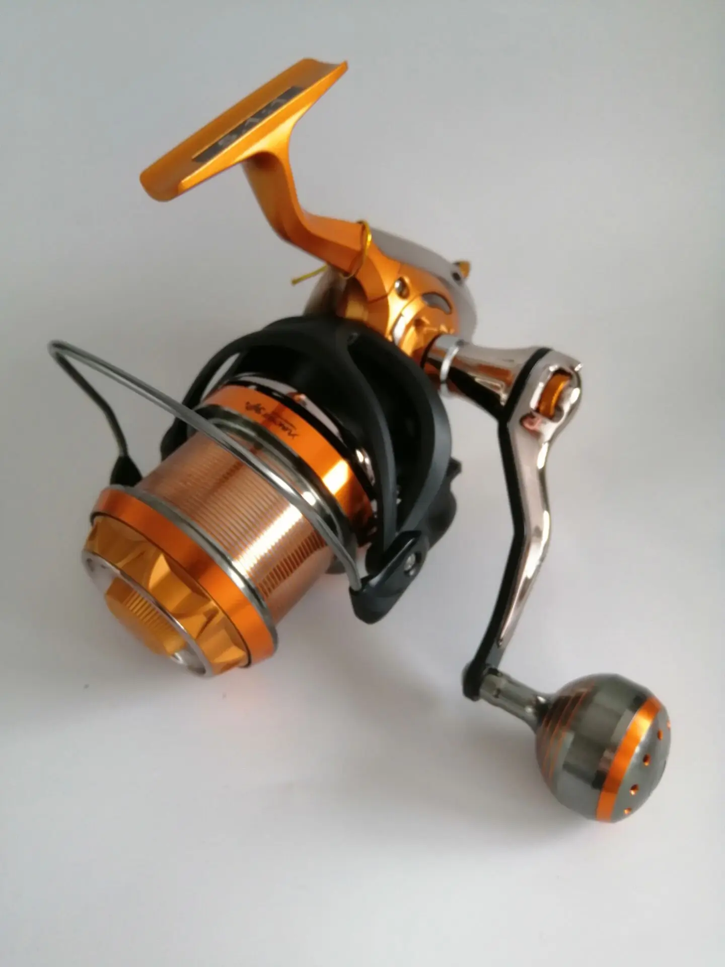 WOEN Sea fishing Distant Wheel WF6000 Seawater protection Shallow Cup Spinning wheel Full metal rocker Braking force 20KG
WOEN Sea fishing Distant Wheel WF6000 Seawater protection Shallow Cup Spinning wheel Full metal rocker Braking force 20KG