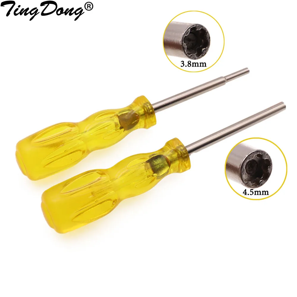 

3.8mm+4.5mm Security Screwdriver Tool Bit Gamebit for Nintendo NGC SFC MD NES N64 SNES Gameboy Open Tools