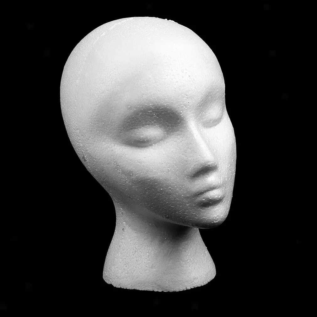 Фото Белая голова манекен для женщин модель головы из - купить