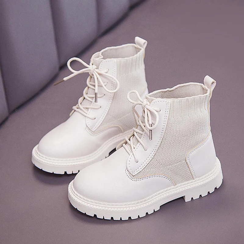 Children Kids Plush PU Leather Elasticity Beige Black Boots For Big Teenage Boys Girls Lace Up Rome Boots 6 12 14 Years Old New
Children Kids Plush PU Leather Elasticity Beige Black Boots For Big Teenage Boys Girls Lace Up Rome Boots 6 12 14 Years Old New