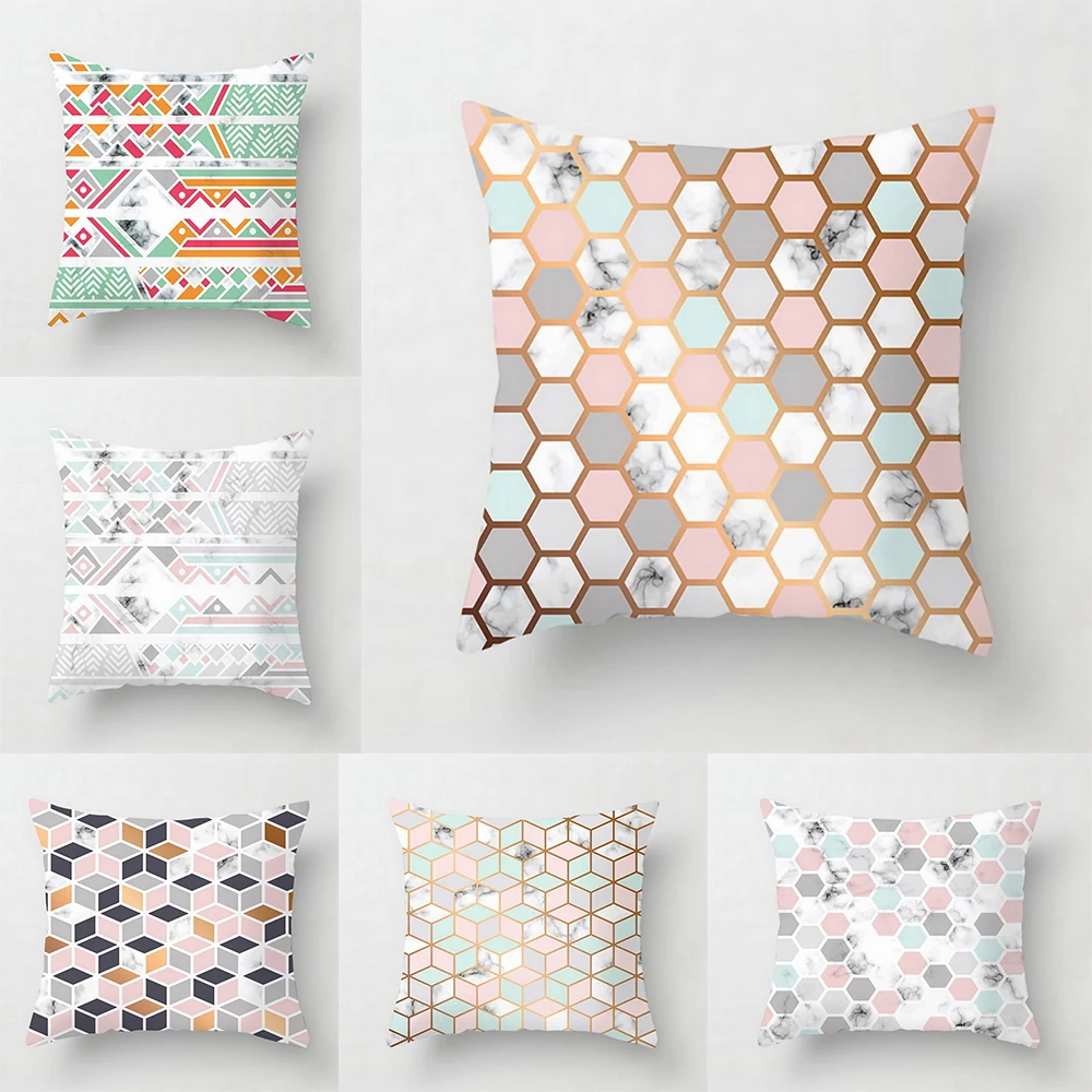 Geometric Lattice Pillow Case Creativity Print Decorative Pillowcases Home Decorative Cushion Cover 18" Best Home Decor
Geometric Lattice Pillow Case Creativity Print Decorative Pillowcases Home Decorative Cushion Cover 18" Best Home Decor
